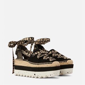 Stella McCartney Gaia Platform Espadrilles